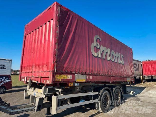 Krone 7,45 Edscha Curtainsider trucks