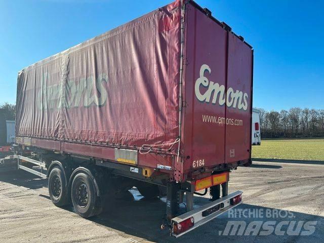 Krone 7,45 Edscha Curtainsider trucks