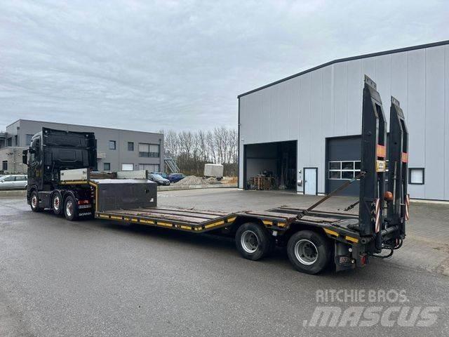Langendorf Tiefbett Low loader-semi-trailers