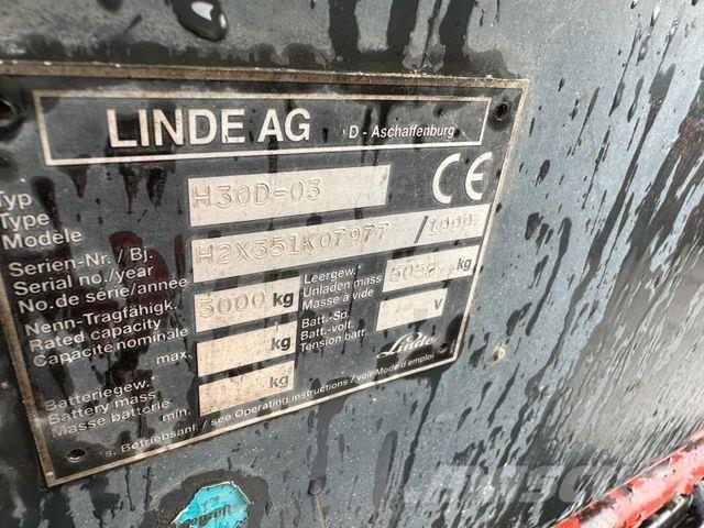 Linde H30D-30 Rough terrain trucks
