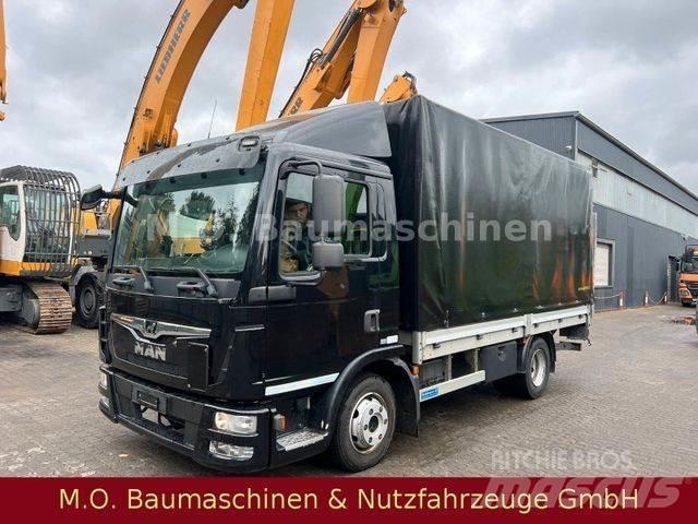 MAN TGL 7.180 Curtainsider trucks