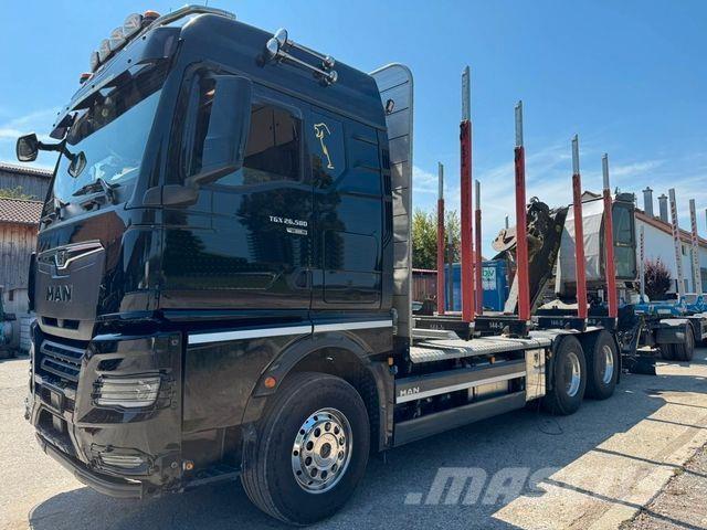 MAN TGX 26.580 Timber trucks
