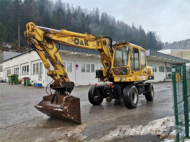 O&K MHS Wheeled excavators