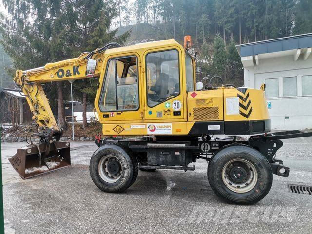O&K MHS Wheeled excavators
