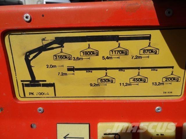 Palfinger PK 7000 Crane trucks