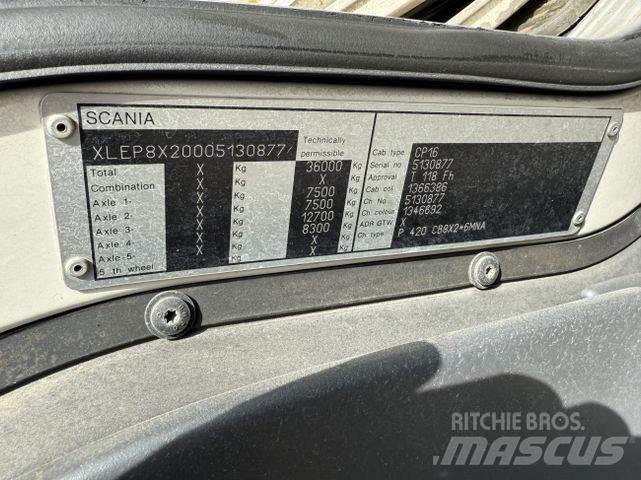 Scania P420 8X2*6 Chassis Cab trucks