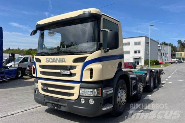 Scania P450 10x4 Chassis Cab trucks