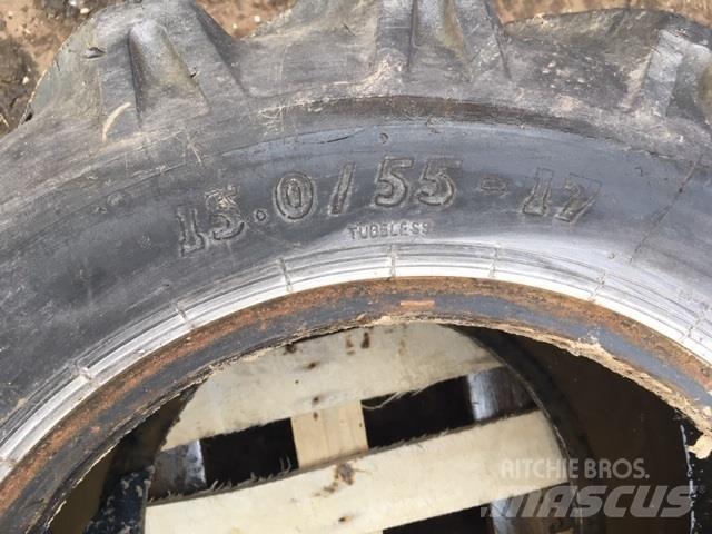  - - -  15.0/55-17 Tyres, wheels and rims