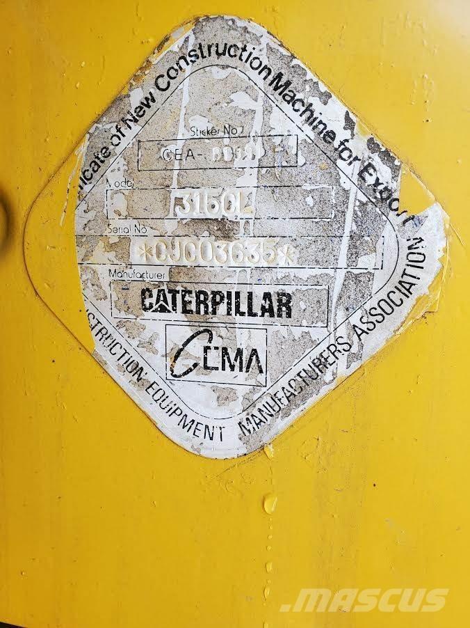 CAT 315CL Crawler excavators