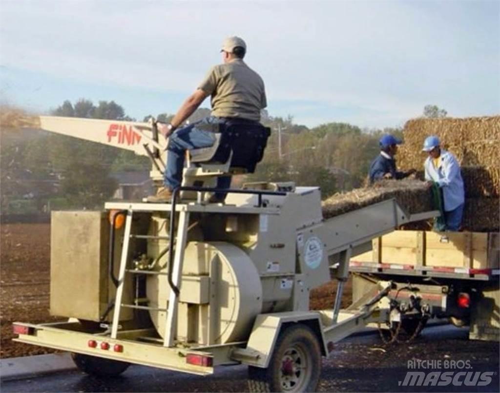 Finn B250 Receiving hoppers, blowers and elevators