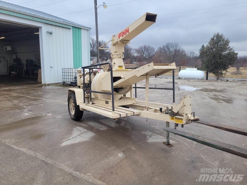 Finn B70 Receiving hoppers, blowers and elevators