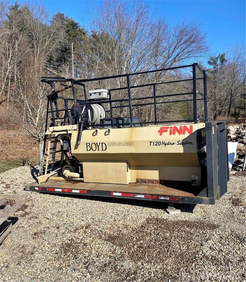 Finn T120 Receiving hoppers, blowers and elevators