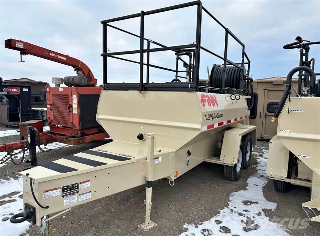 Finn T120 Receiving hoppers, blowers and elevators