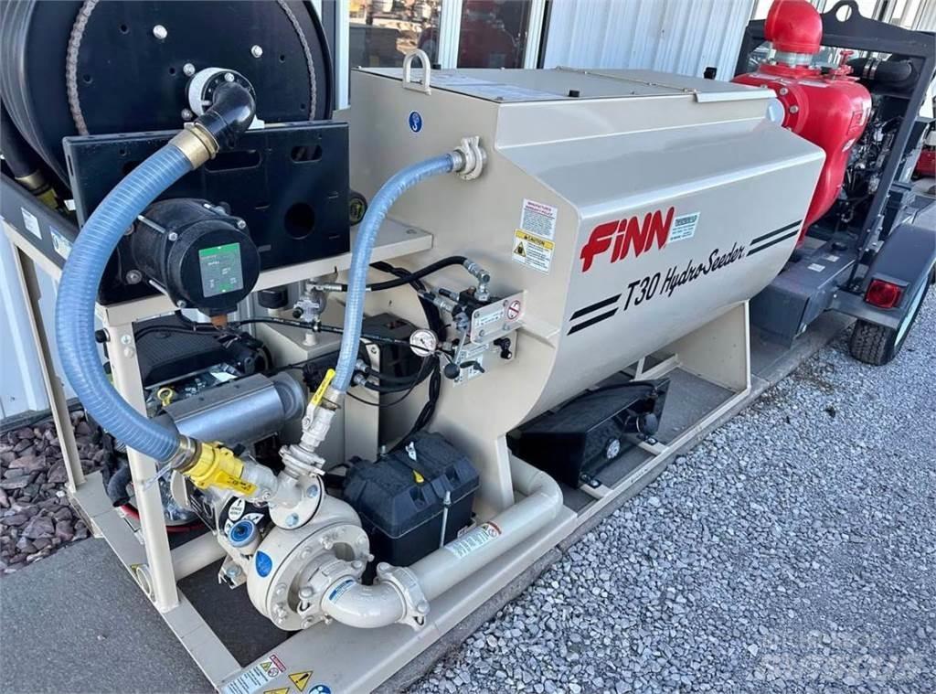 Finn T30 Receiving hoppers, blowers and elevators