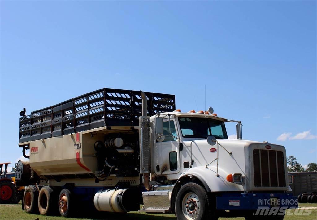 Finn T330 Receiving hoppers, blowers and elevators