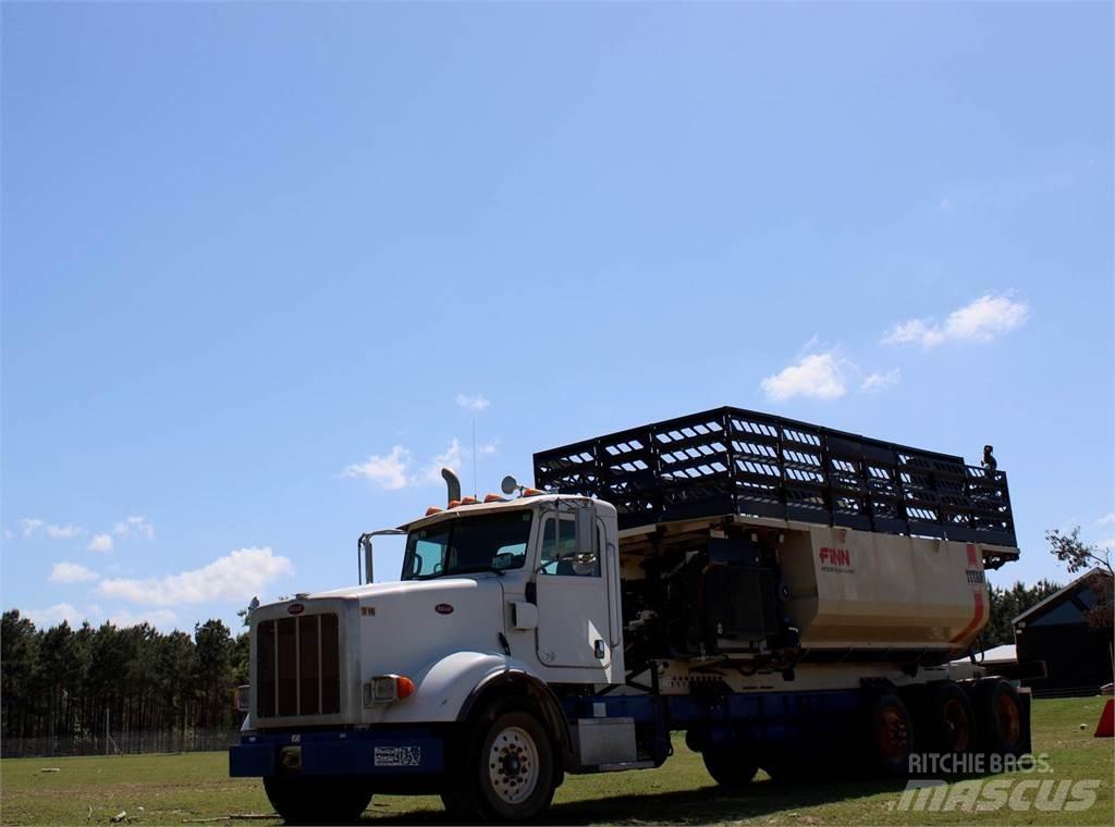Finn T330 Receiving hoppers, blowers and elevators
