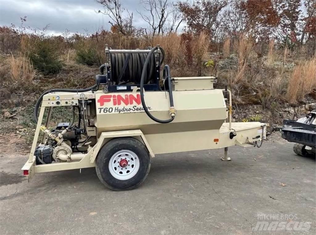 Finn T60T Receiving hoppers, blowers and elevators