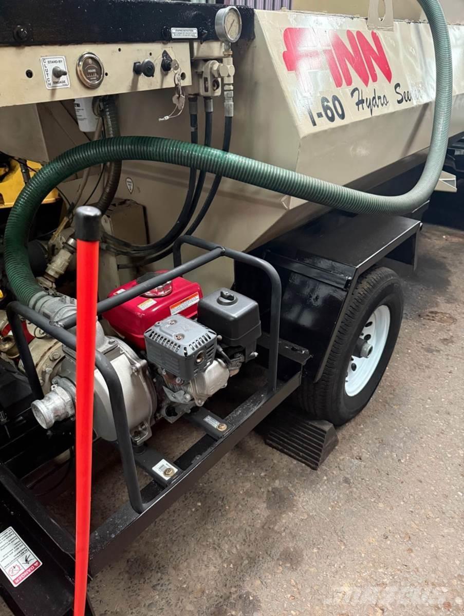 Finn T60T Receiving hoppers, blowers and elevators