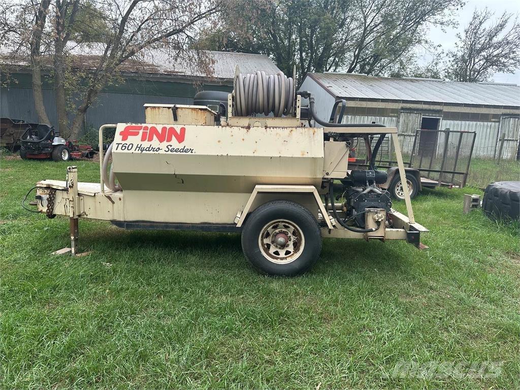 Finn T60T Receiving hoppers, blowers and elevators