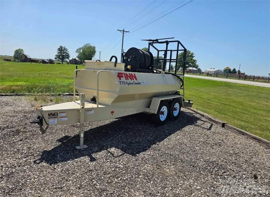Finn T75T Receiving hoppers, blowers and elevators