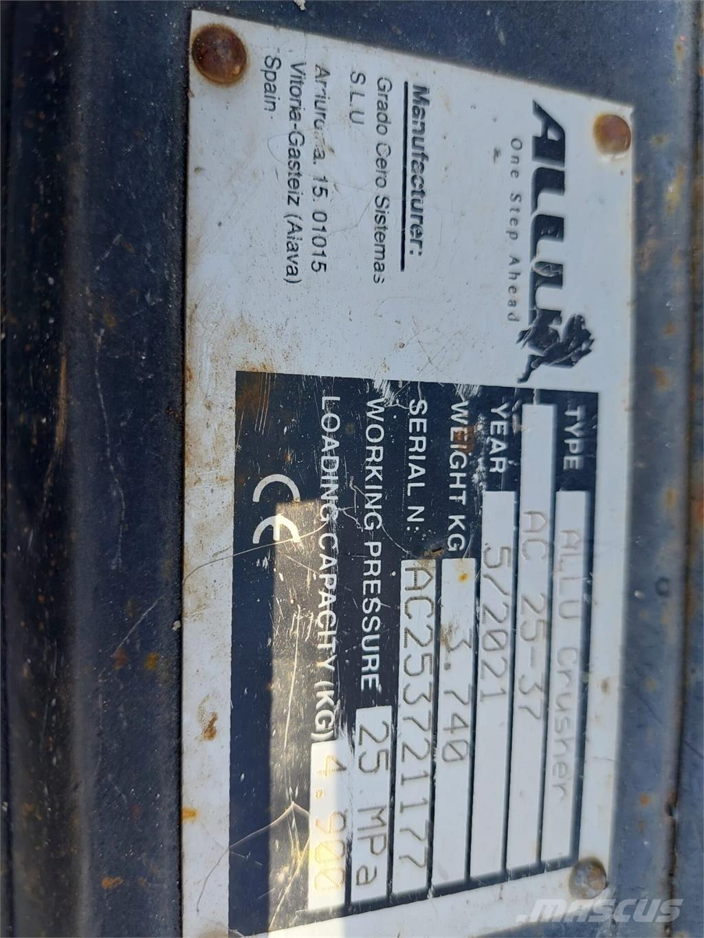 Allu AC 25-37 Construction - Others
