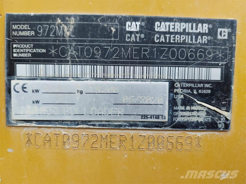 CAT 972MXE Wheel loaders