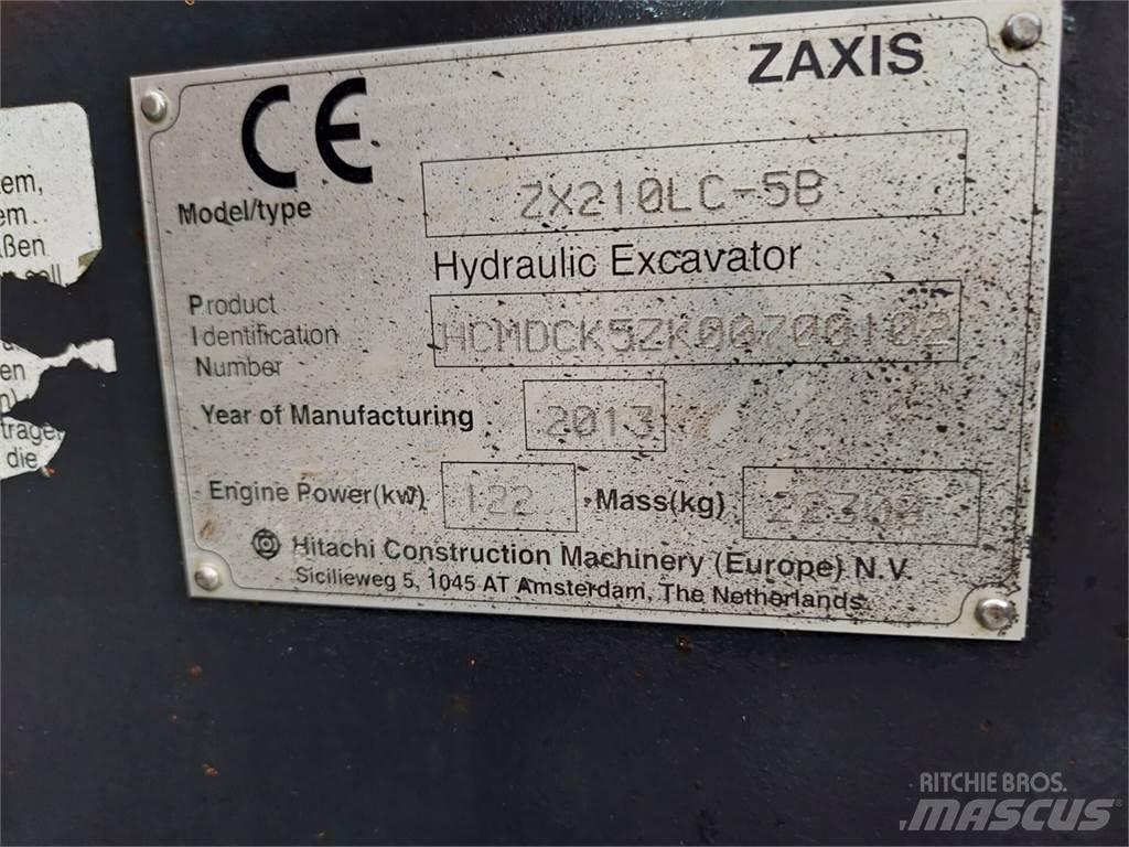 Hitachi ZX 210LC Crawler excavators
