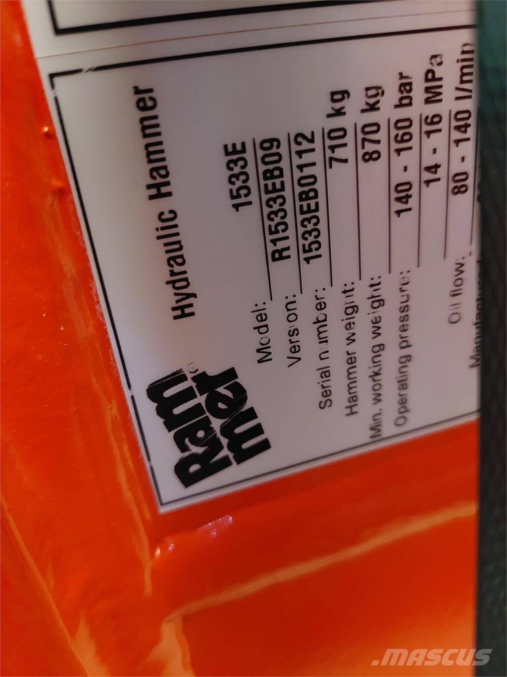 Rammer 1533E Construction - Others