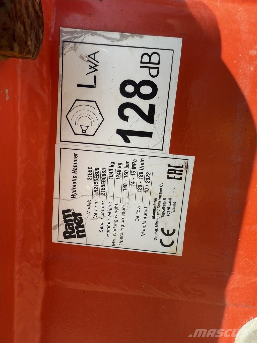 Rammer 2155E Construction - Others