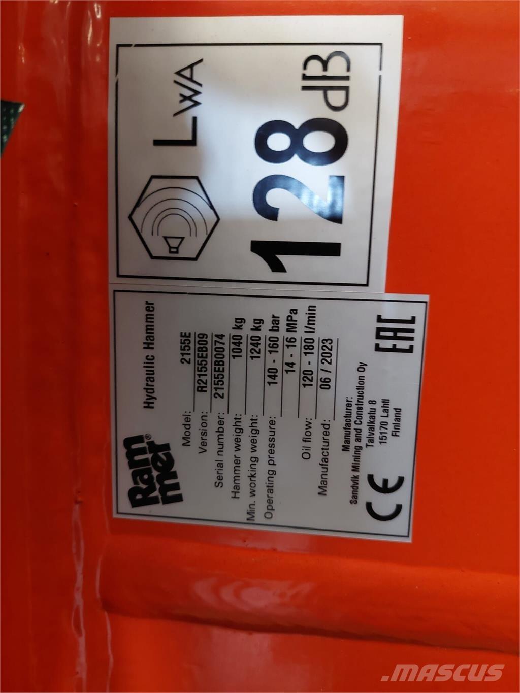 Rammer 2155E Construction - Others