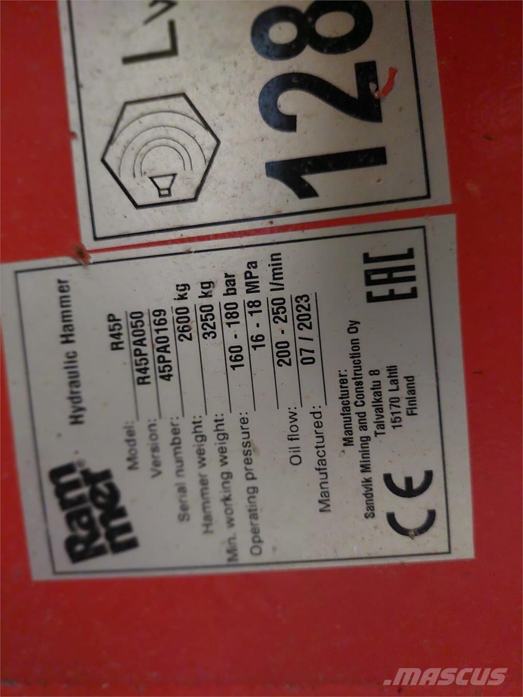Rammer R45P Construction - Others