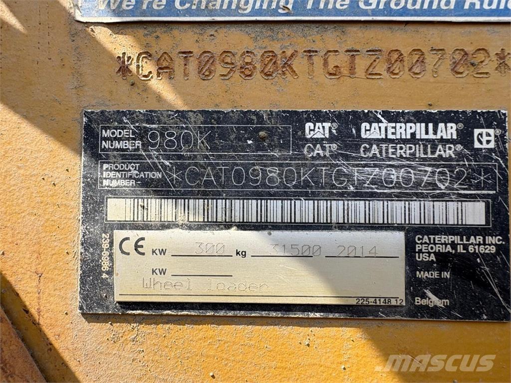 CAT 980 K Wheel loaders
