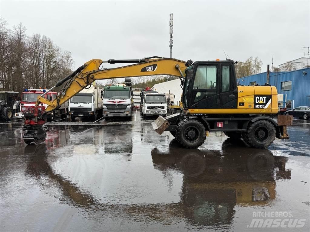CAT M313 D Wheeled excavators
