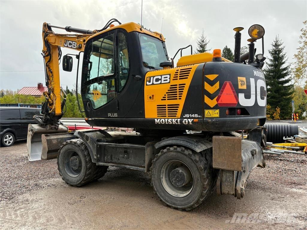 JCB JS 145 W Plus Wheeled excavators