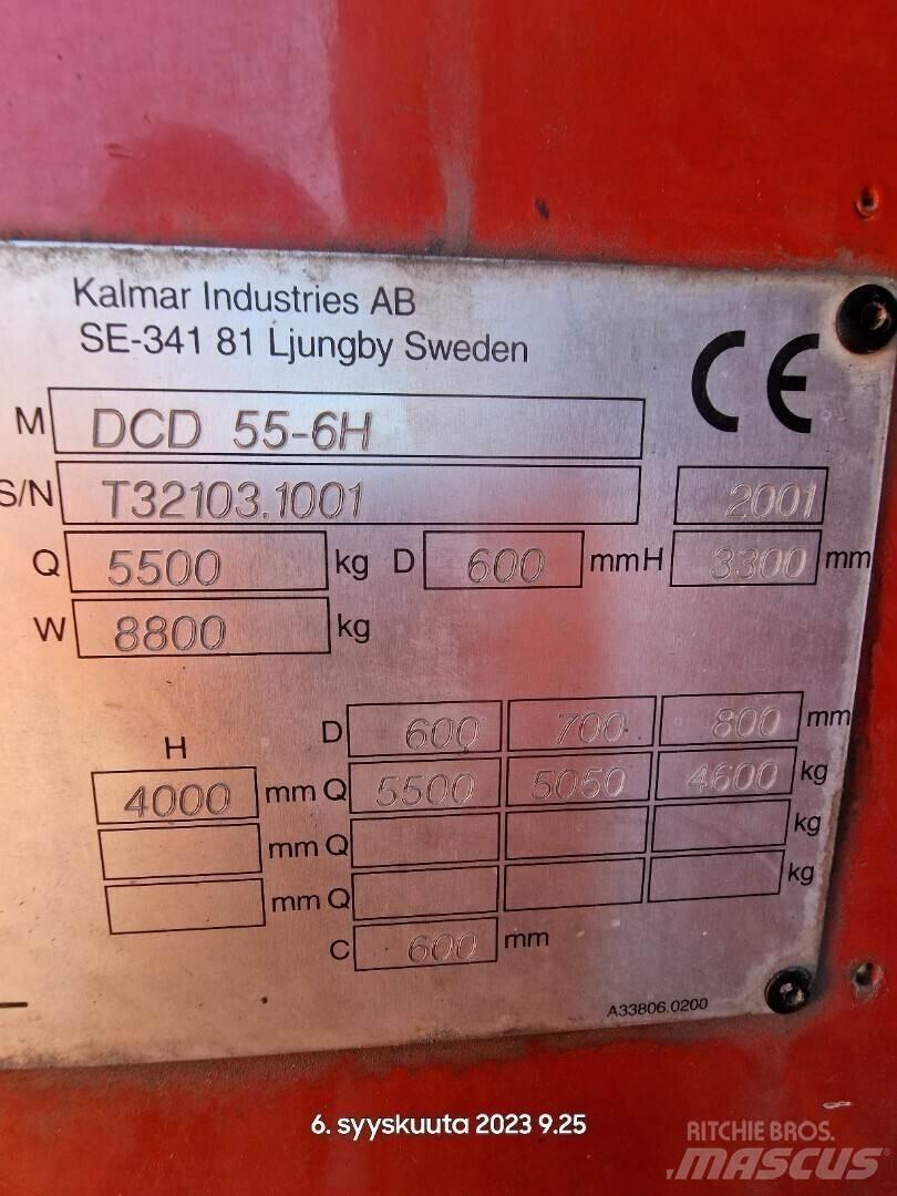 Kalmar DCD 55-6H Diesel trucks