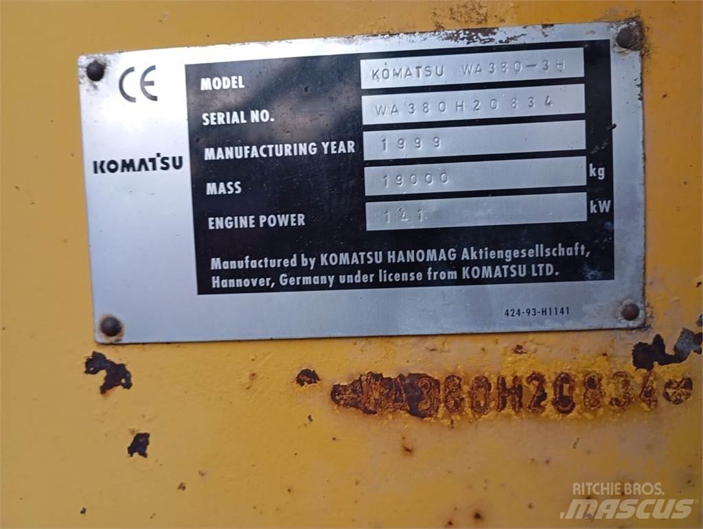 Komatsu WA 380-3H Wheel loaders