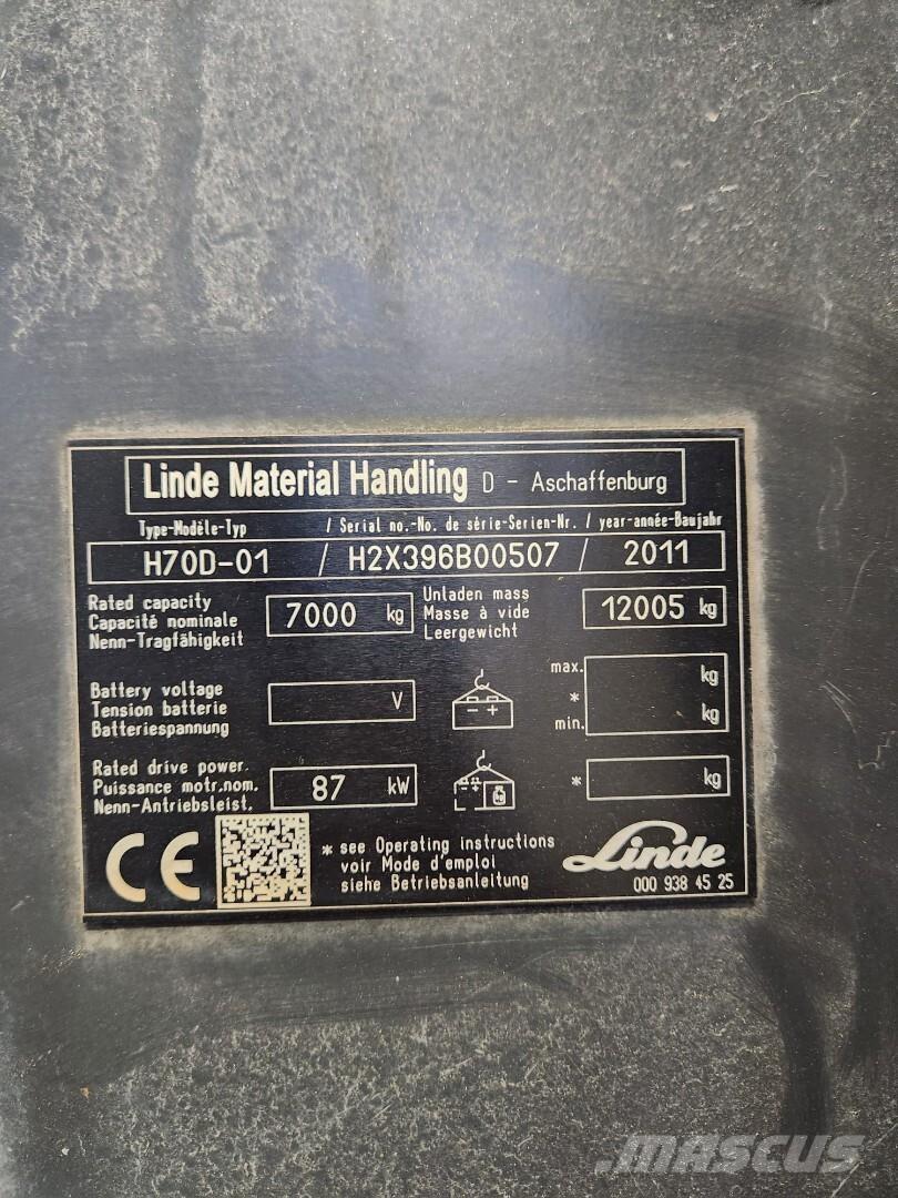 Linde H70D-01 Diesel trucks