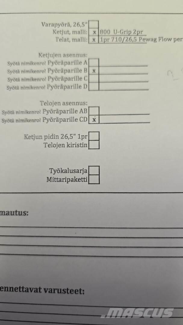 Ponsse Buffalo Forwarders