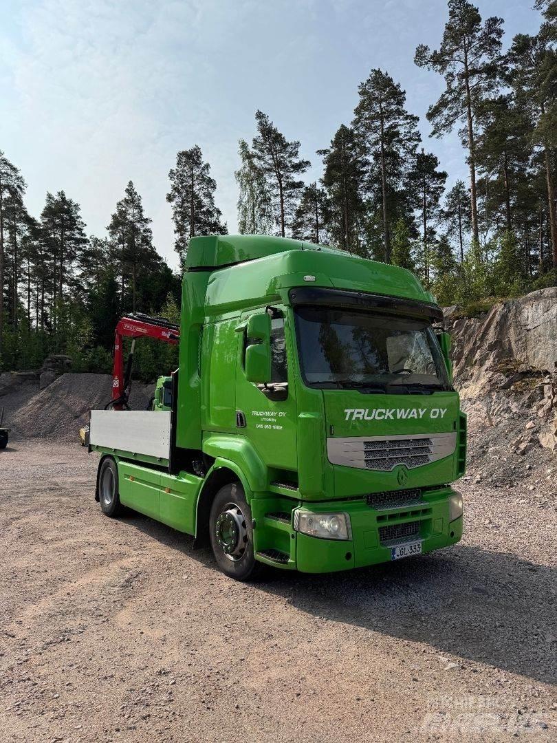 Renault Premium Crane trucks