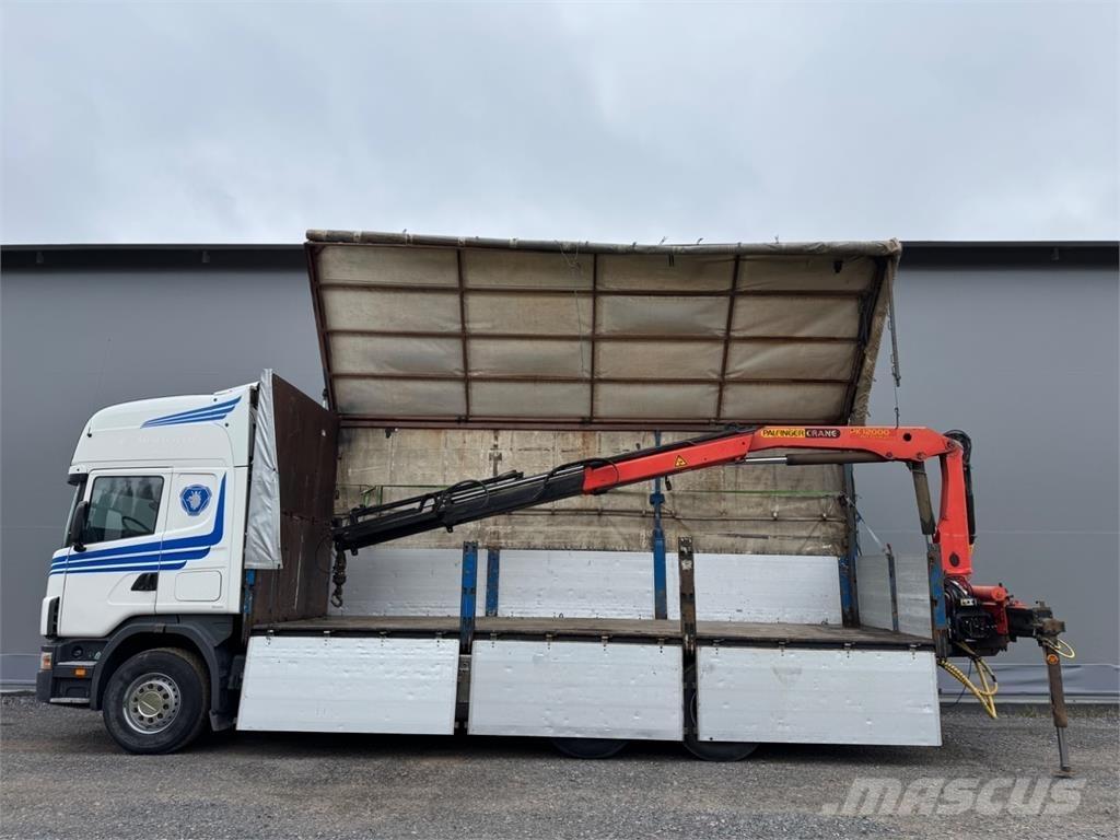 Scania 144G 6x2 Crane trucks
