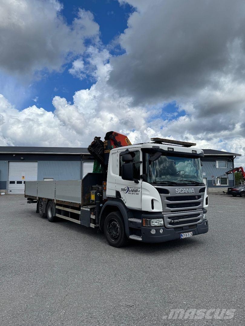 Scania P370 Crane trucks