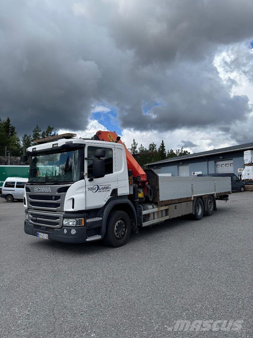 Scania P370 Crane trucks