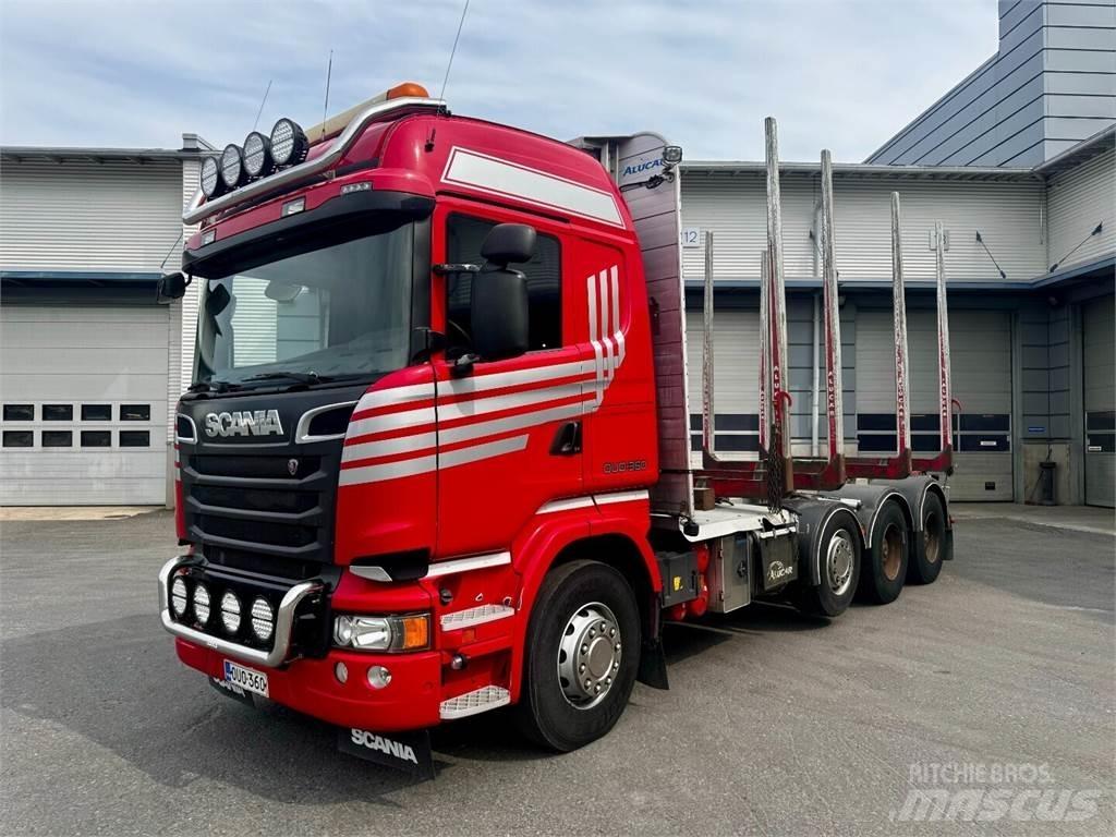 Scania R730 8x4 Timber trucks