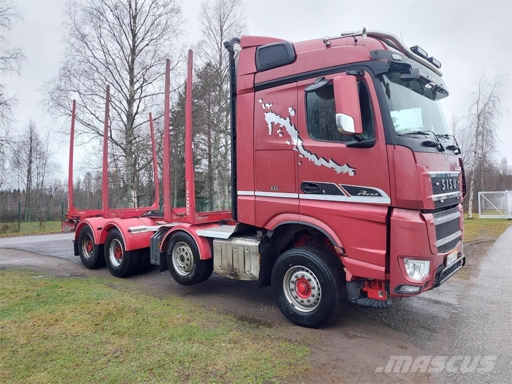 Sisu CK16M 8x4 Timber trucks