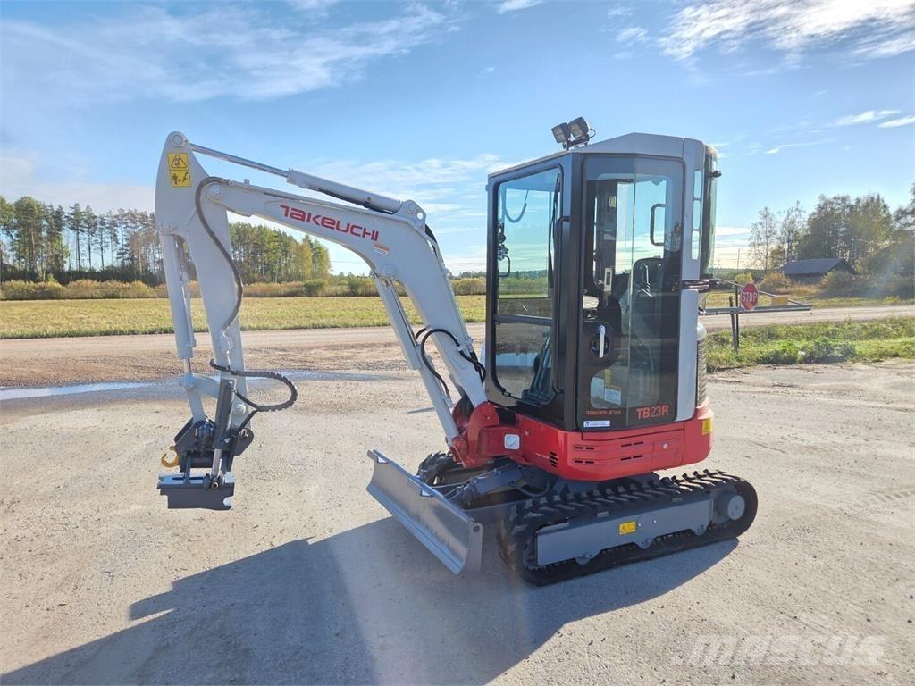 Takeuchi TB23R Mini excavators < 7t (Mini diggers)