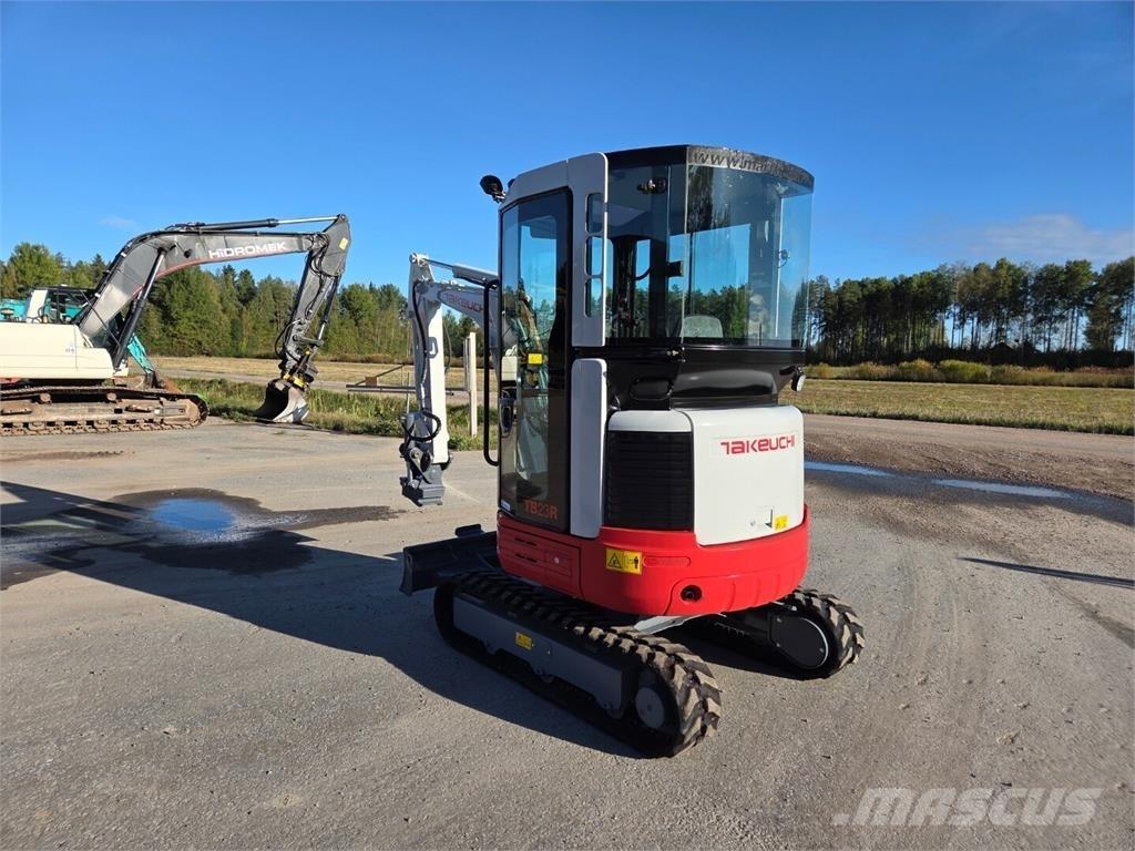 Takeuchi TB23R Mini excavators < 7t (Mini diggers)