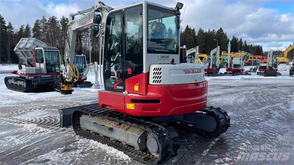 Takeuchi TB280FR Midi excavators  7t - 12t