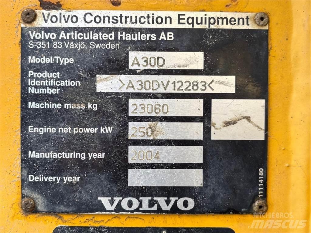Volvo A 30 D Articulated Dump Trucks (ADTs)