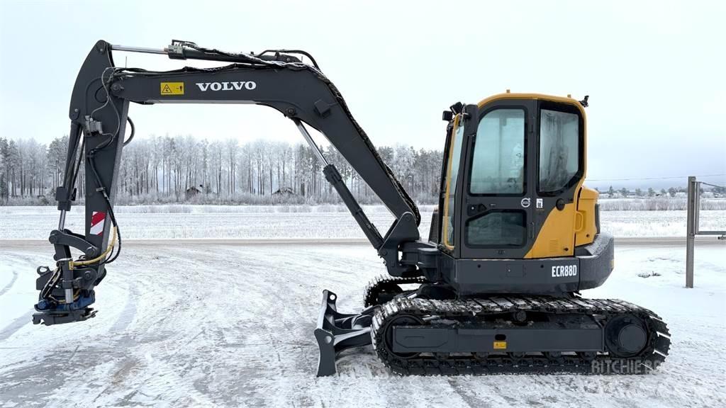 Volvo ECR88D Midi excavators  7t - 12t
