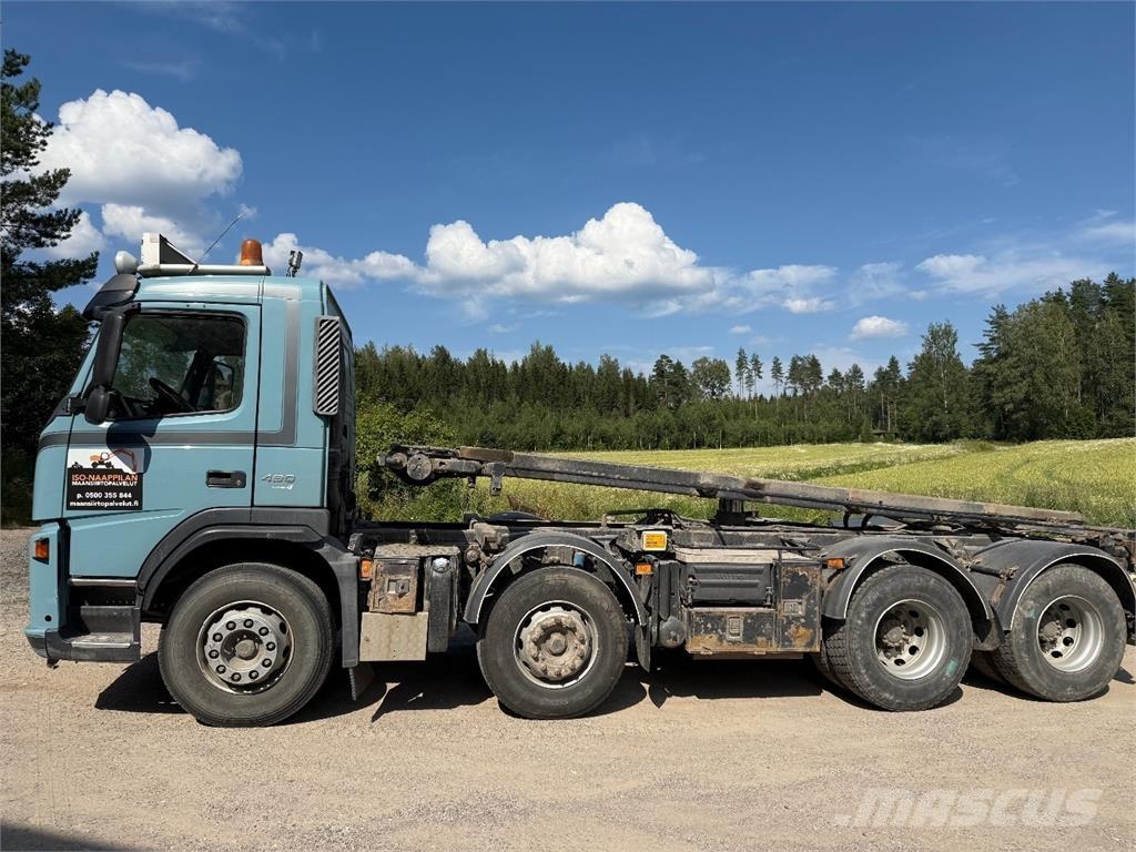 Volvo FM480 8x4 Hook lift trucks
